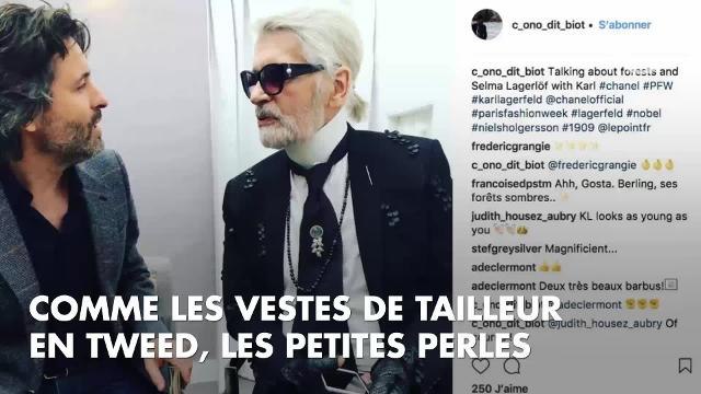 Fashion Week : Karl Lagerfeld présente son défilé Chanel