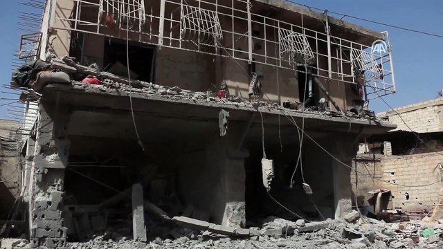 Esed rejimi ve destekçileri Doğu Guta'da 10 sivili öldürdü (3) - ŞAM