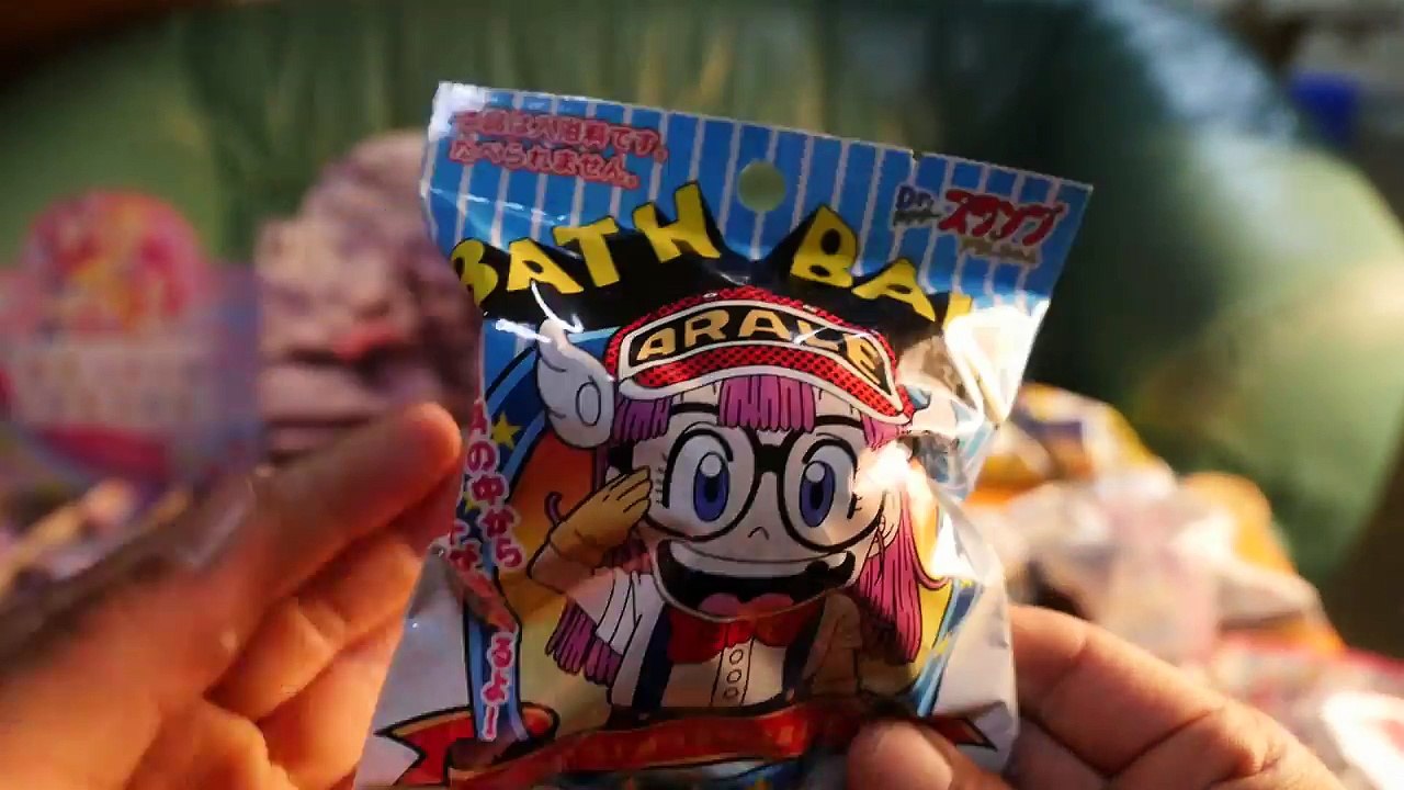 Surprise Bath Bomb×80 Hello Kitty, Dragon Ball z-kai, SpongeBob, Aikatu, Peanuts,Evangelion,