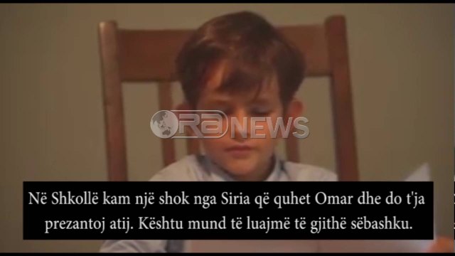 Ora News –Letra e Aleksit, fëmijës shqiptar që Obama ia lexoi botës