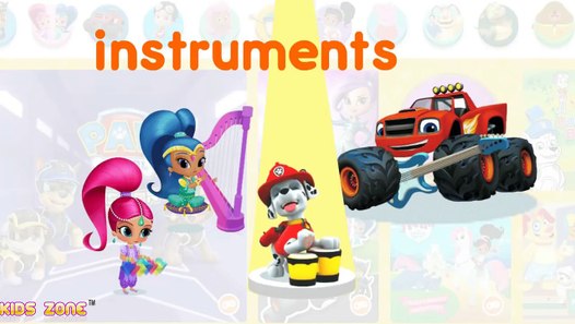 Nick Jr Alphabet - Nick Jr Alphabet Buttons - Nickelodeon ABC learning