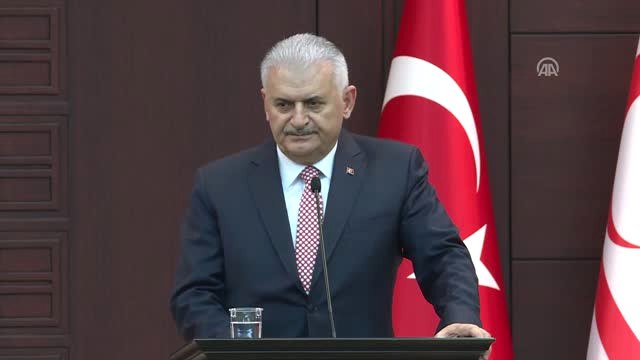 Başbakan Yıldırım - Kıbrıs Açıklarındaki Sondaj Faaliyetleri