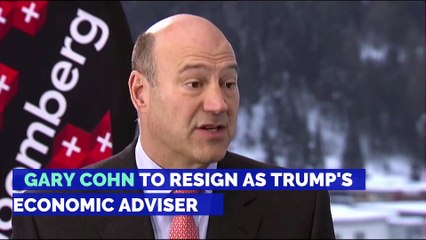 Gary Cohn to Resign as Trump's Economic Adviser