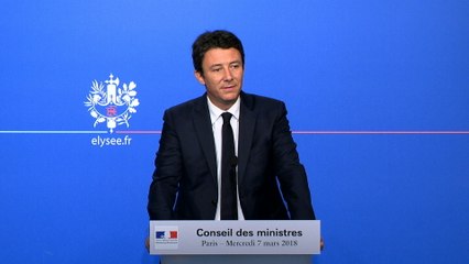 Compte-rendu du Conseil des ministres du mercredi 7 mars 2018