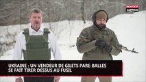 Ukraine : un fabricant de gilets pare-balles se fait tirer dessus au fusil (vidéo)