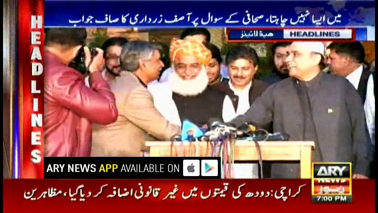 Headlines 1900 7th March 2018