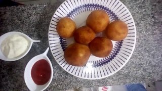 ♥ Croquete de milho com queijo + maionese caseira!!! ♥ #9