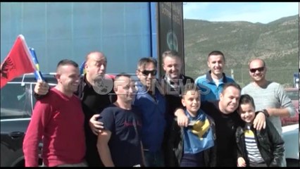 Ora News - Atmosfera festive e tifozëve kosovarë para ndeshjes