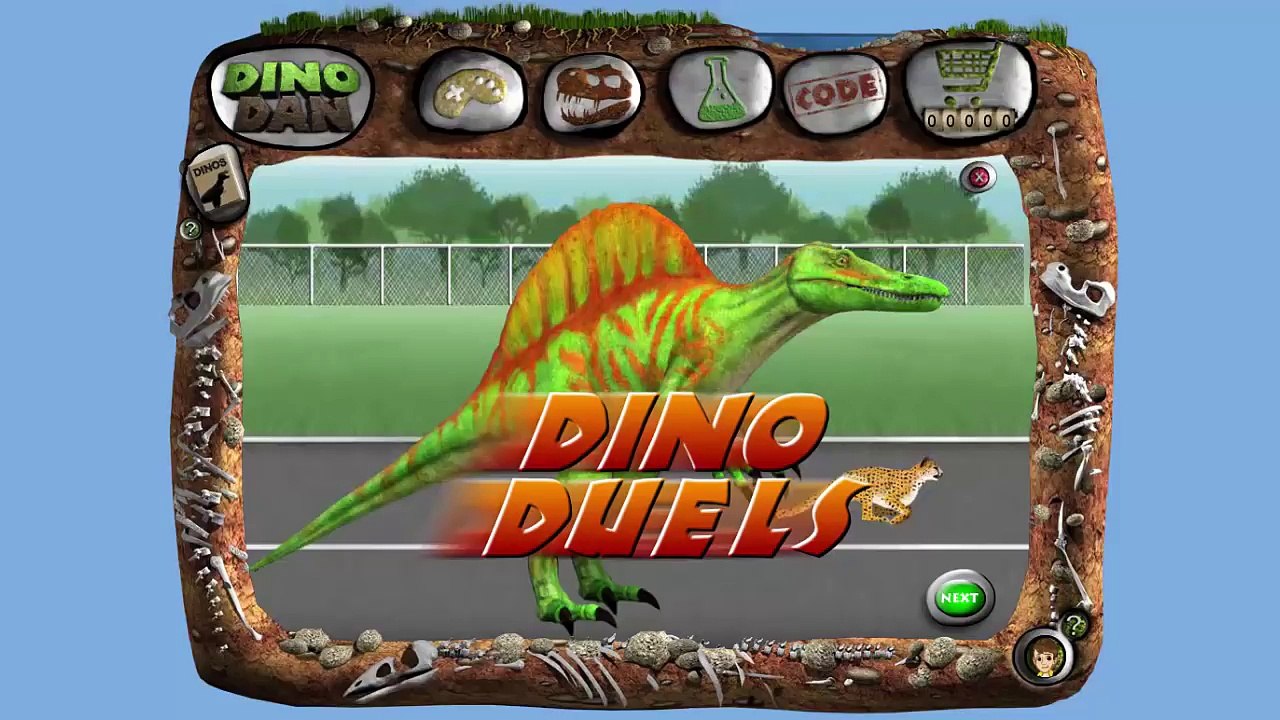 DINO DAN : DINO DUELS #15 Anklyosaurus VS. Alligator