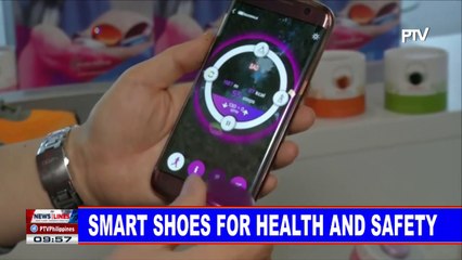GLOBAL NEWS: Smart shoes for health and safety