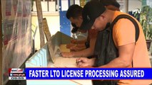 Faster LTO license processing assured