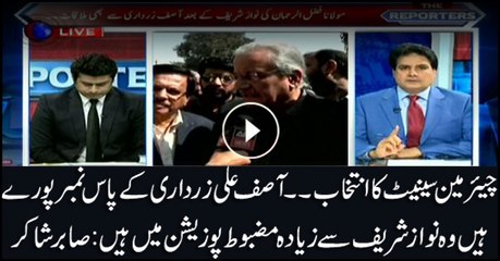 Sabir Shakir says Zardari in stronger position for Senate chairman election