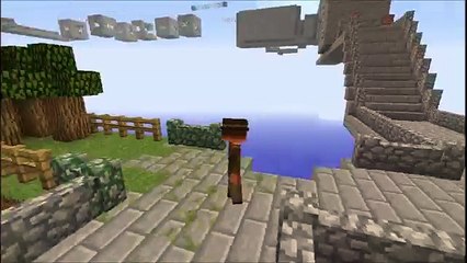 Temple Run 3 Preview w/ Smart Moving Mod part 1/2 | Minecraft