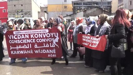 Vicdan Konvoyu" Ağrı'dan Yola Çıktı