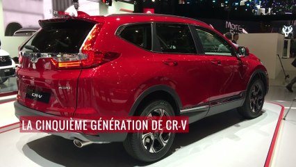 La Honda CR-V 2018 en vidéo au salon de Genève