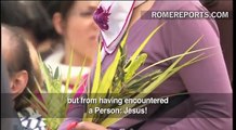 Pope talks about three points during Palm Sunday Homily: Joy, Cross, Youth