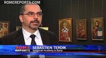 Hungarian academy exhibits modern Byzantine icons in Rome