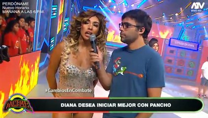 DIANA SANCHEZ Y PANCHO RODRIGUES SE RECONCILIARON POR ALTERCADO QUE TUVIERON HACE MESES