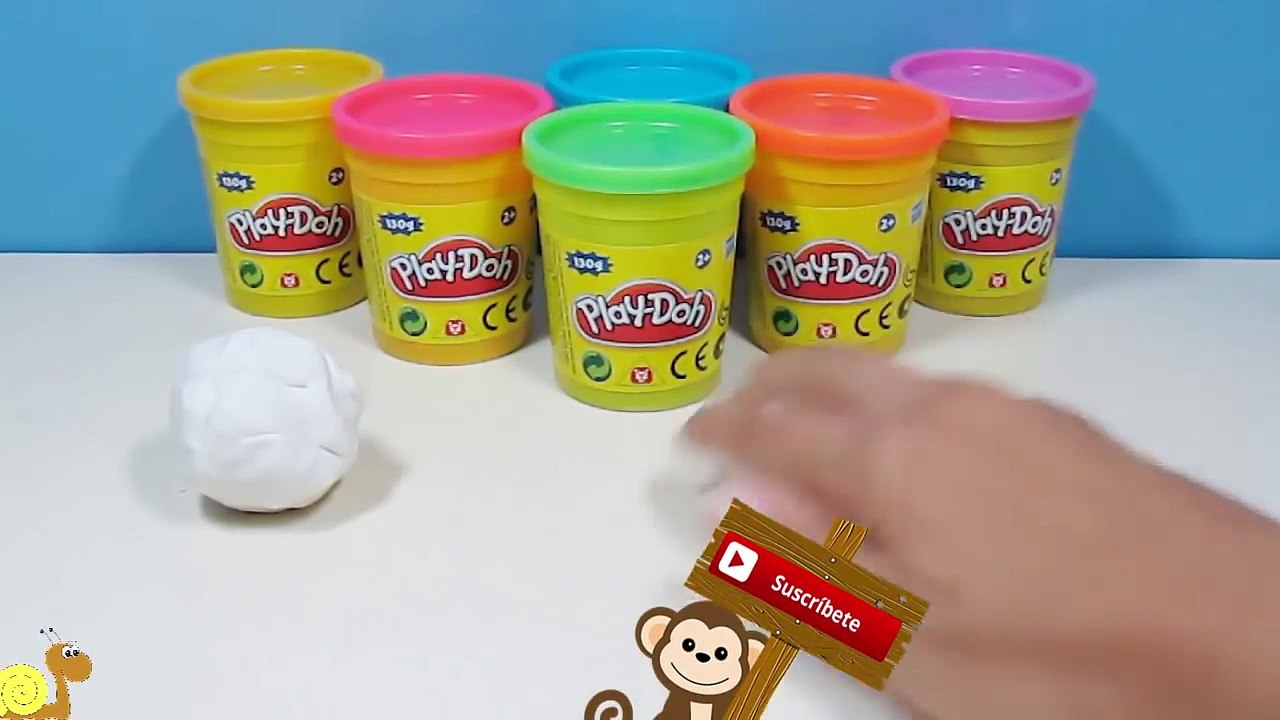 Oso Panda de Plastilina | Play Doh Panda | Animales Plastilina |Craft for kids