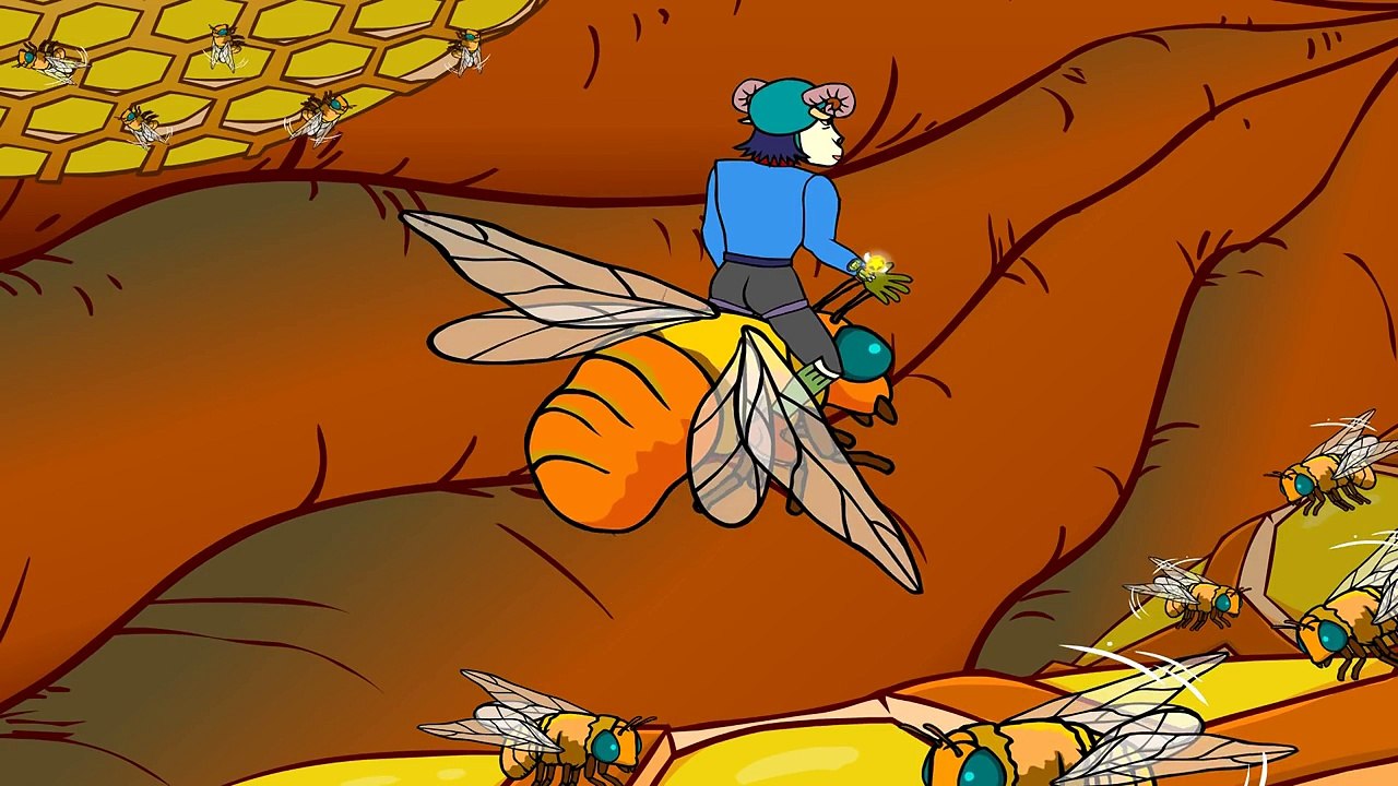 곤충탐험 #16 대단한 꿀벌왕국 | 슈퍼푸드 로열젤리 royal jelly | Insects adventure for kids animation
