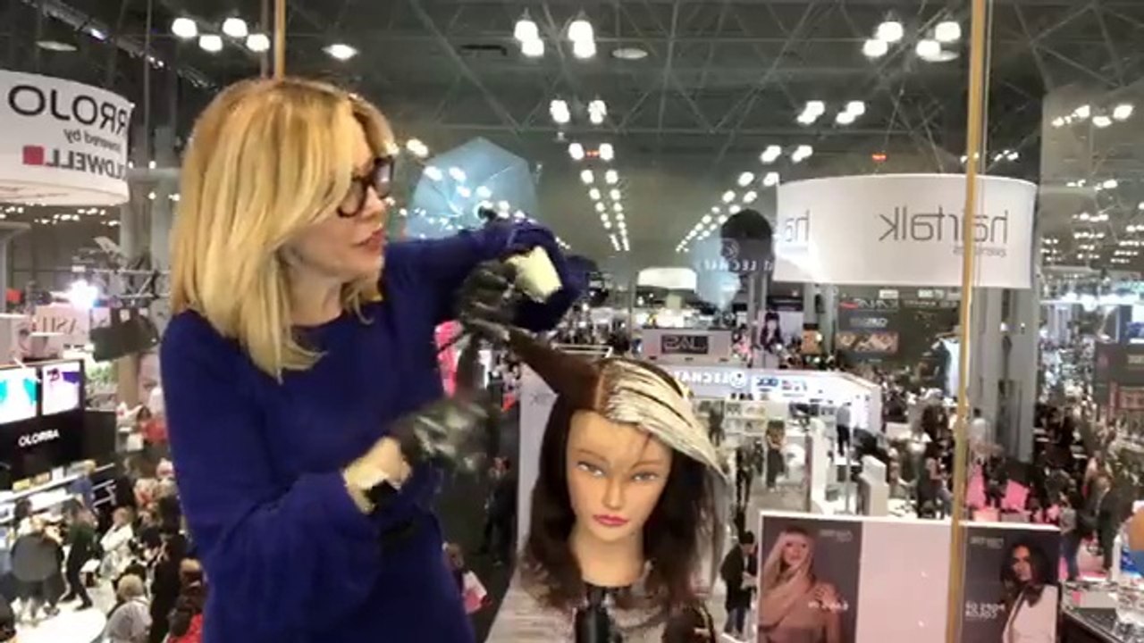 Balayage technique tutorial