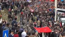 Muğla Dalaman'da 15 Bin Kişi Afrin Şehidini Uğurladı