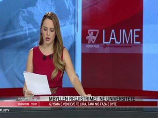 News Edition in Albanian Language - 20 Shtator  2016 - 19:00 - News, Lajme - Vizion Plus