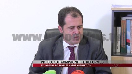 PD: Bojkot komisionit të reformës - News, Lajme - Vizion Plus
