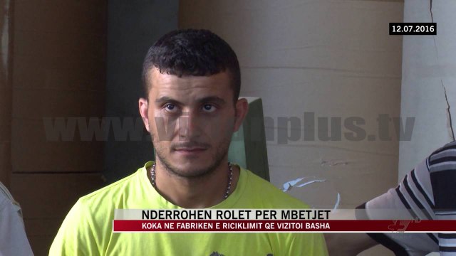 Lefter Koka viziton fabrikën e riciklimit - News, Lajme - Vizion Plus