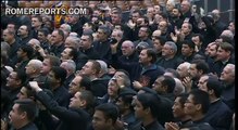 Pope meets priests of Rome, tells them to find strength in vocation