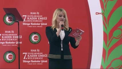 Erdoğan Hak-İş Dünya Kadın Günü Programında Konuştu- 4
