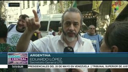 Argentina cumple segunda jornada de paro nacional docente