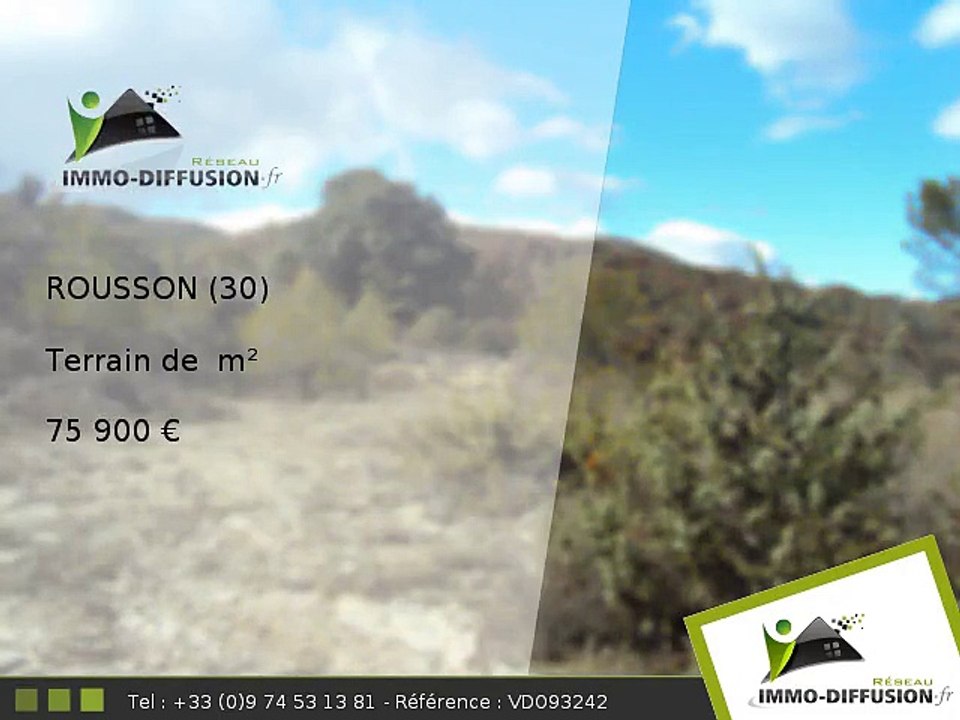 Terrain A vendre Rousson - AlÈs/st ambroix