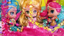 Shimmer and Shine Genie Sleepover with Pillow Fight, Smores, Tala, Nahal   Nazboo
