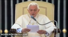 Benedict XVI explains the religious meaning of being human