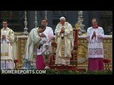 Benedict XVI blesses oils at the Chrism Mass