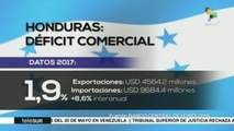 Honduras registra déficit comercial en 2017
