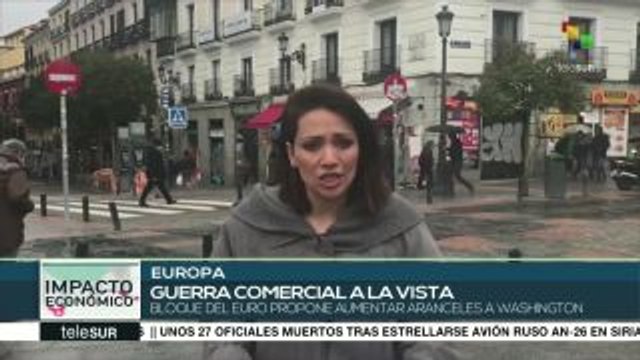 Unión Europea estudia aumentar aranceles a Estados Unidos