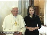 Pope receives Ukraine's Prime Minister Yulia Tymoshenko