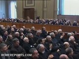 Benedict XVI meets with pastors from diocese of Rome