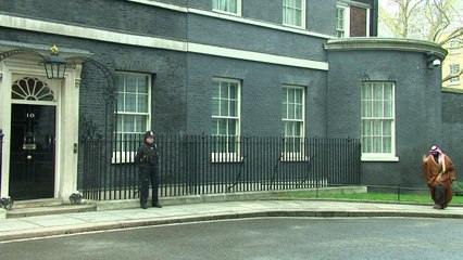 Theresa May hosts Mohammed bin Salman at 10 Downing Street