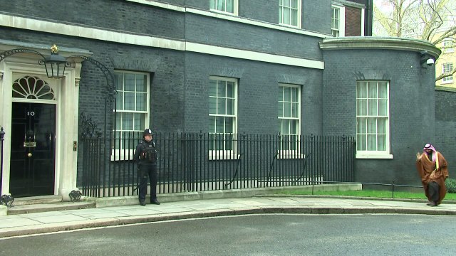 Theresa May hosts Mohammed bin Salman at 10 Downing Street