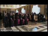 Benedict XVI welcomes members from Emmanuel Community to the Vatican