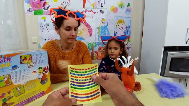 Çılgın Lama oyuncak kutusu açıyoruz, eğlenceli çocuk videosu , toys unboxing