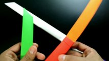 Origami: Espada Simples / Katana - Instruções em Português PT BR