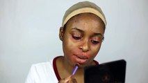 THE DIANA ROSS AFRO LOOK: A hair & Makeup tutorial