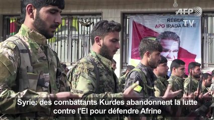 Syrie: des Kurdes abandonnent la lutte anti-EI pour Afrine