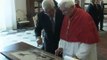 Palestinian President Mahmoud Abbas visits Pope Benedict XVI