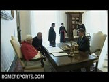 Moldova's President, Mihai Ghimpu, visits Benedict XVI