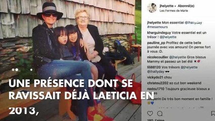 PHOTOS. Mamie Rock, ses photos les plus tendres avec Laeticia, Jade et Joy